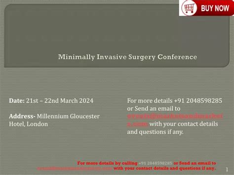 Ppt Minimally Invasive Surgery New Technology And Advancements