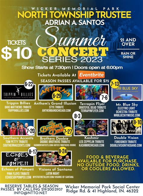 Pne Summer Concerts 2024 Tickets Della Tabbie