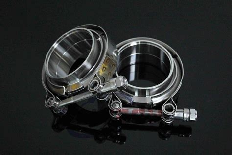 Blitech Inch V Band Clamp Male Female Flange Kit Exhaust Downpipe