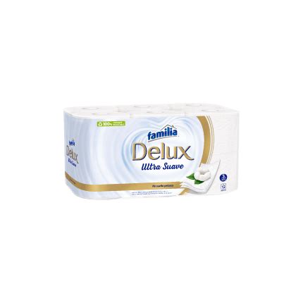 Papel Higiénico Delux Ultra Suave Familia