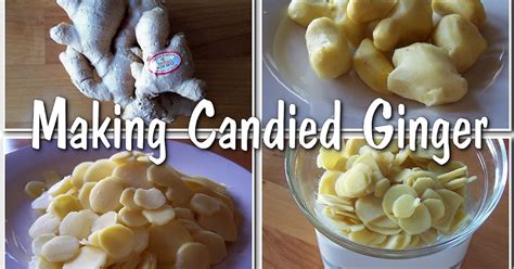 Olla-Podrida: How to Make Candied Ginger