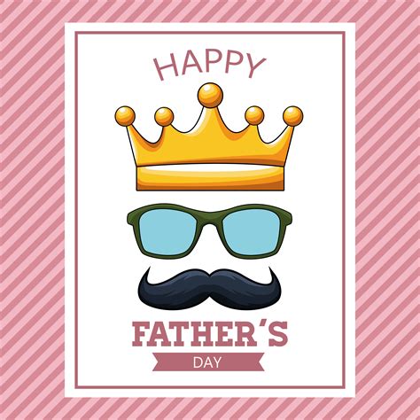 Happy fathers day card 657259 Vector Art at Vecteezy