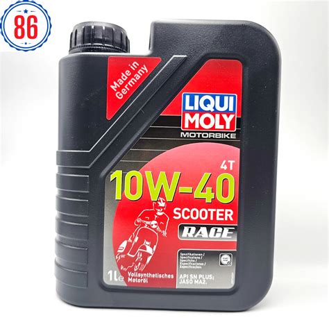 Nhớt tổng hợp Xe Tay Ga Cao Cấp Liqui Moly Scooter Race 10W 40 Sản