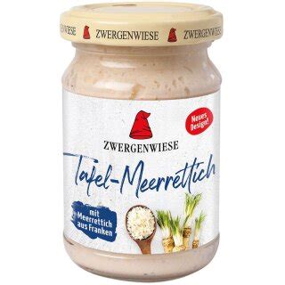 Zwergenwiese Tafel Meerrettich Bio G Ekomarkt De