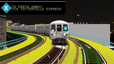 Openbve Fiction X Train To Perth Amboy Via Tottenville Express R