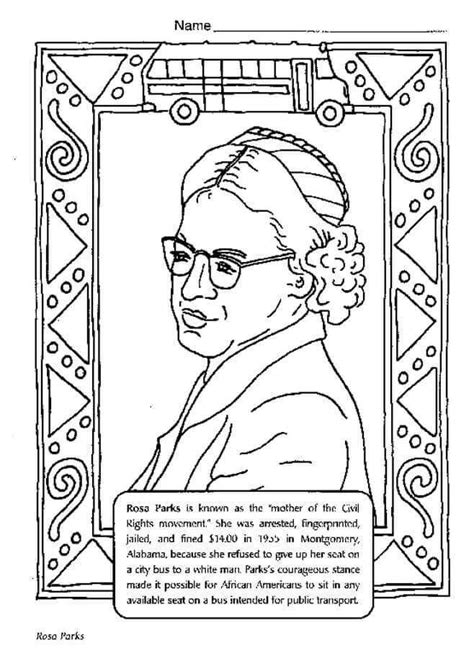 Free Thurgood Marshall Coloring Pages