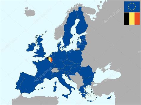 Europe Map Labeled Belgium Colorful Europe Political Map With Images