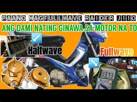 PAANO MAG FULLWAVE RAIDER J110 Suzuki PART 1 YouTube