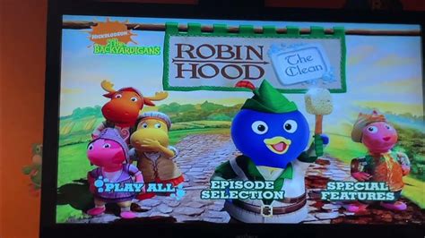 The Backyardigans Robin Hood The Clean Dvd Walkthrough Youtube