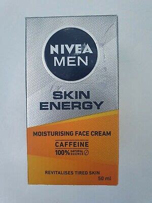 NIVEA MEN Skin Energy Revitalising Face Cream Moisturiser 50ml EBay