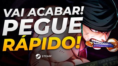 OPA NOVO Jogo GRÁTIS na Steam e ÚLTIMAS Promoções da Black Friday da