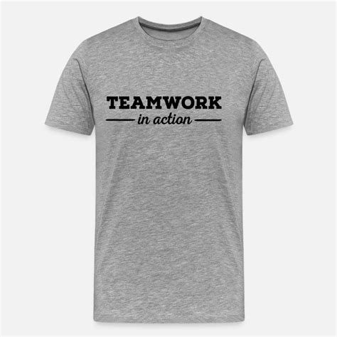 Teamwork Mens Premium T Shirt Spreadshirt