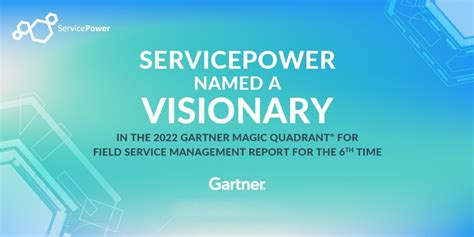 Field Service Management Visionary Gartner 2022 Magic Quadrant