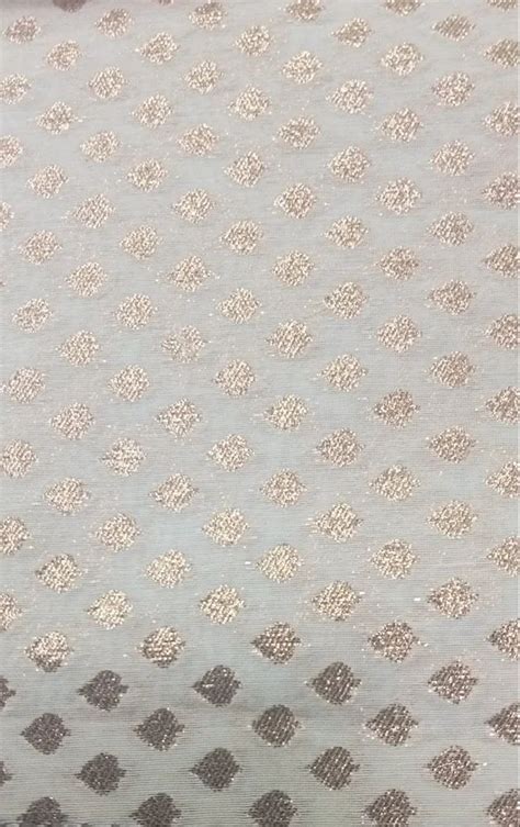 Dyeable Chanderi Jacquard Fabric At Rs Meter Silk Fabrics In