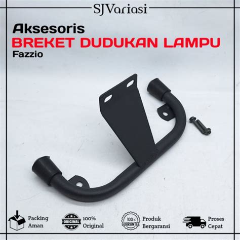 Jual Cod Breket Foglamp Fazzio Bracket Breket Dudukan Lampu Tembak