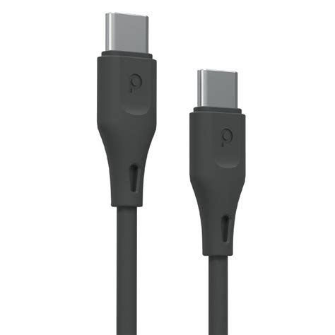 Porodo Pvc Cable Usb C To Usb C 60w 12m Black