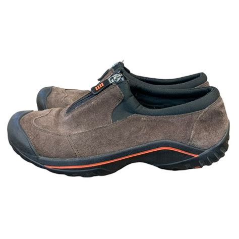 Lands End Shoes Lands End All Weather Insulated Suede Leather Zip