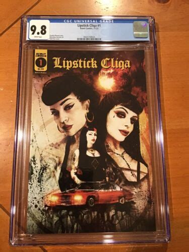 Lipstick Cliqa 1 Cover A Rob Prior Htf Scout Comics 2023 Cgc 98 Ebay