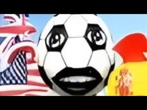 World Cup 2010 Wavin Flags Singing Soccerballs Animated Clip De