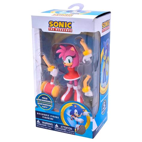 Boneco Sonic The Hedgehog Amy 10 Cm Just Toys Bazaar Geek Loja