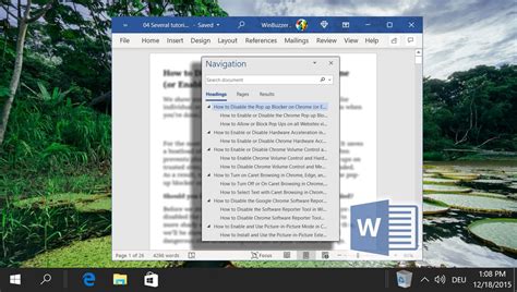 How To Move And Rearrange Pages In Word