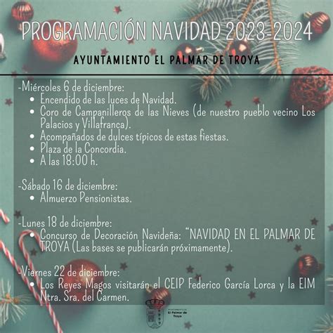 PROGRAMACIÓN NAVIDAD 2023 2024