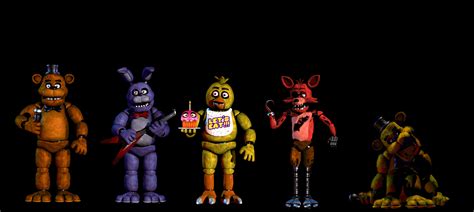 Fnaf 1 size chart : r/fivenightsatfreddys