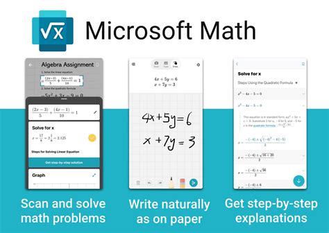 Microsoft Math Solver é a nova app que ajuda a resolver problemas