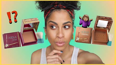 Benefit Hoola Showdown Hoola Caramel Overview Comparisons Youtube