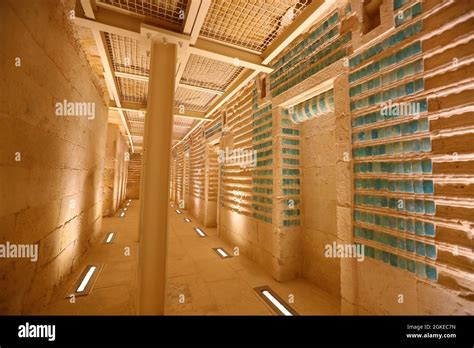 Saqqara Egypt 14th Sep 2021 Photo Shows The Interior Of The South