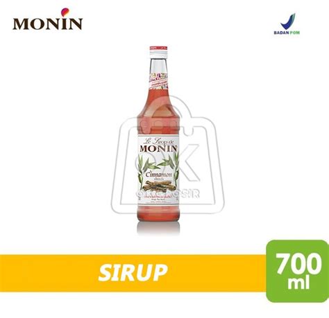 Promo Monin Syrup Sirup Monin All Varian Botol 700 Ml Cinnamon