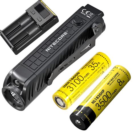 NITECORE P18 Tactical Flashlight CREE XHP35 HD Max 1800 Lumen Beam