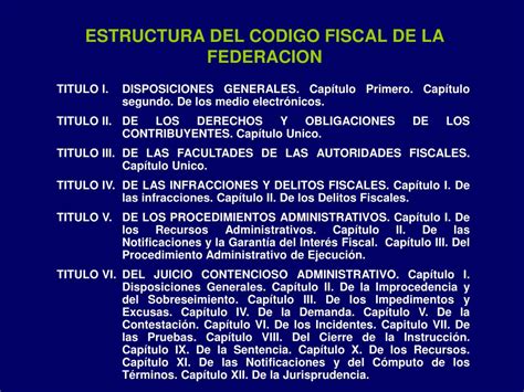 Ppt 1 Codigo Fiscal De La Federacion Lic Luis Alberto Sánchez Z Powerpoint Presentation Id