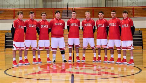 Elkmont Basketball Meet The Varsity Red Devils