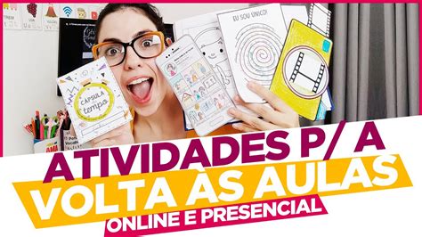 5 Atividades Para A Volta às Aulas Youtube