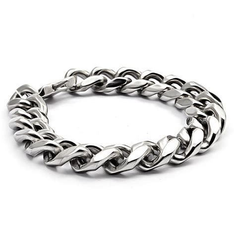 Men's Stainless Steel Braided Chain Bracelet - BijouxStore - webid:364