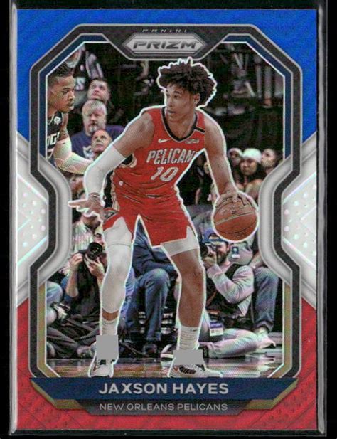 2020 Panini Prizm Jaxson Hayes 20 Red White And Blue Prizms EBay