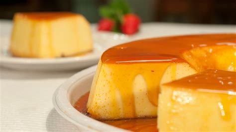 Flan de avena con plátano Disfruta de este fin de semana con un dulce