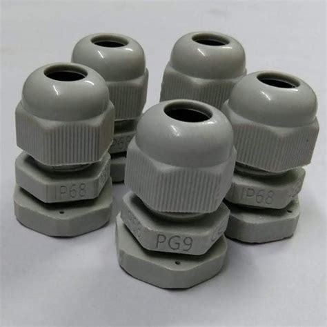 Pvc White Pg Cable Gland Ip Size Pg To Pg At Rs Piece In New