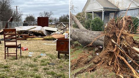 Arranca Rboles De Ra Z Tornado Ef Causa Da Os En Jacksboro Al