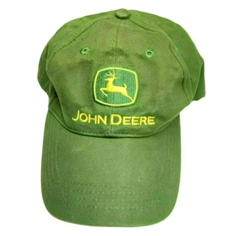 John Deere Accessories Classic John Deere Cap Nothin Runs Like A Deere Cotton Tuck Strap