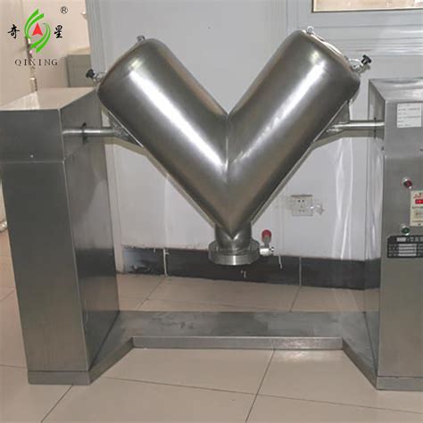 V Type Pharmaceutical Milk Food Dry Powder Mixing Machine Powder Mixer