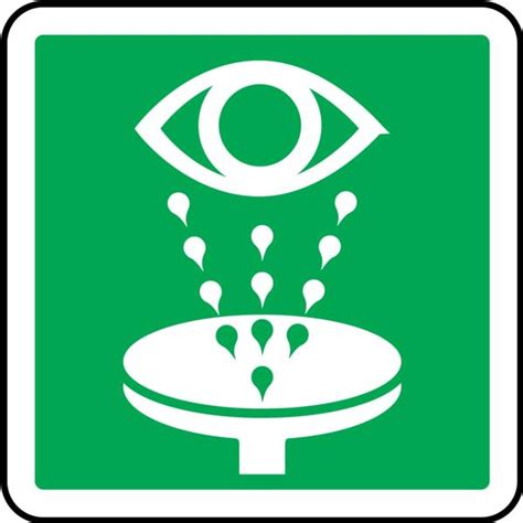 CSA Pictogram Label: Eye Wash Station (LCSA9638)