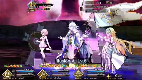 FGO Singularity F Memorial Quest Saint Kills The Evil King YouTube