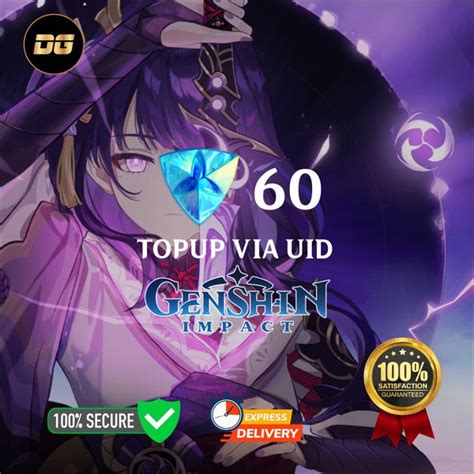 Jual Top Up Genshin Impact Genesis Crystal Via Uid Di Lapak