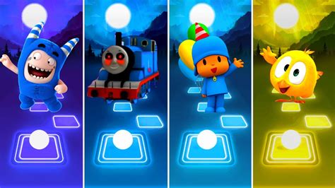 Pogo Oddbods Thomas Train Exe Pocoyo Where S Chicky Tiles Hop