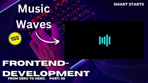 How To Make Music Waves Animation Using Html Css Frontend Glowing