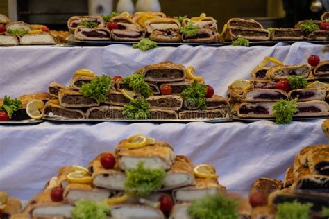 Hungarian Street Food in Budapest Stock Photo - Image of national ...