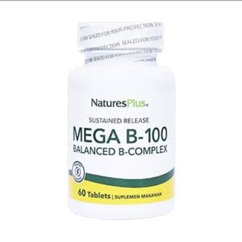 Nature S Plus Natures Plus Mega B Balanced B Complex Contains