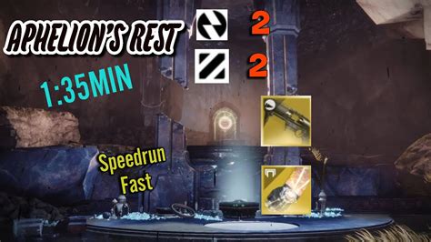 Destiny Solo Speedrun Fast Legend Lost Sector Aphelion S Rest